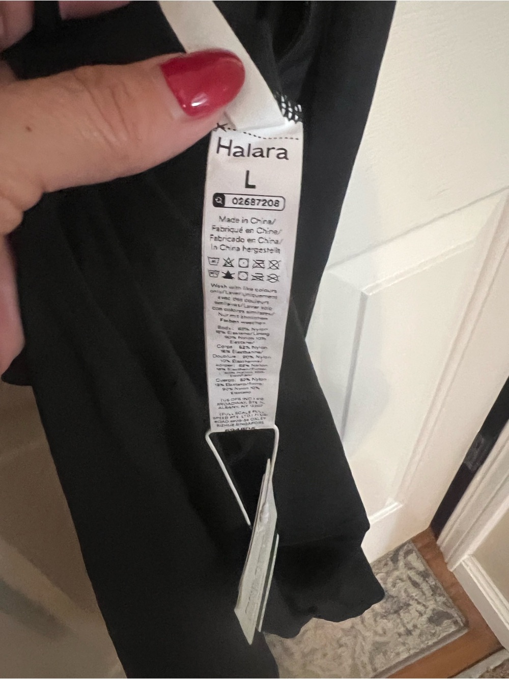 HALARA Black Sleeveless Dress with Square Neck - Picture 7 of 10